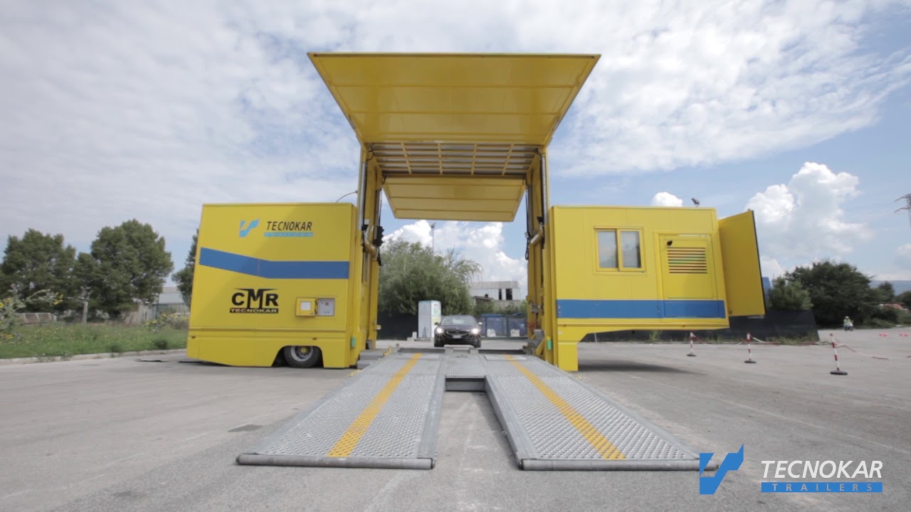 Semirimorchio Centro Mobile di Revisione CMR Tecnokar Trailers