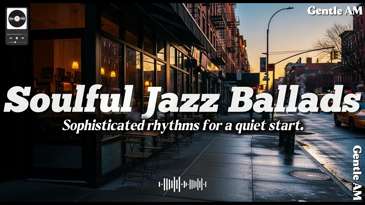 A Gentle Morning at the Cafe | Warm Vintage Pop & Soulful Jazz Ballads