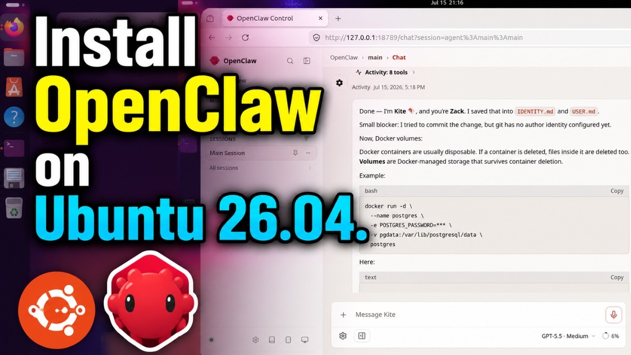OpenClaw AI: установка, настройка и использование в Ubuntu