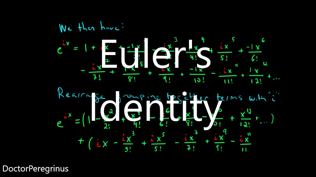 Deriving Euler's Identity from Taylor Series