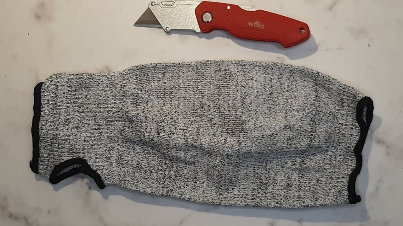 Testing Cheap cut resistant sleeve