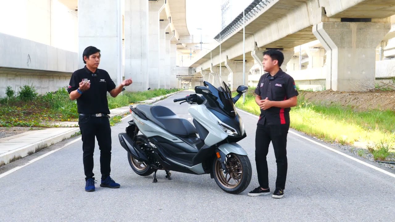 All New HONDA Forza 350 Roadsync Type บิ๊กสกู๊ตเตอร์คลาส 350 ซีซี. เวอร์ชั่นเชื่อมต่อสมาร์ทโฟน