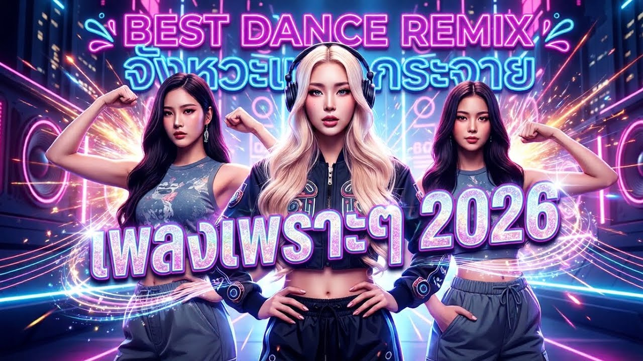 เพลงแดนซ์มันส์ๆ โยกสนุก 2026  Best Dance l สากลแดนซ์ #เพลงฮิต #เพลงเพราะ #เพลงดัง 🔥V2