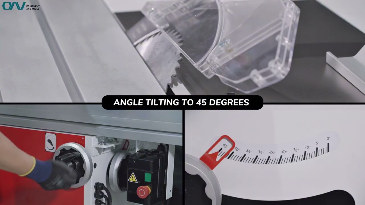 OAV Sliding Table Saw｜How To Operate P25