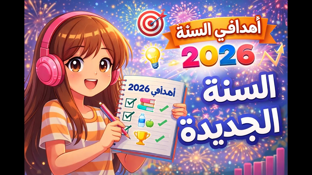 🌟🎯 أهدافي لسنة 2026 | سنة جديدة… أحلام جديدة 💖