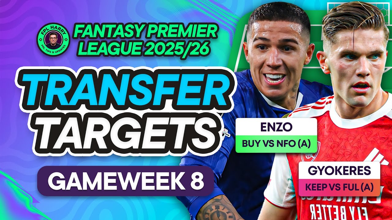 МОИ ТРАНСФЕРНЫЕ ЦЕЛИ FPL GW8! ♻️ Лучший тройной «Арсенал»? 🔴 | Советы по Fantasy Premier League 2...