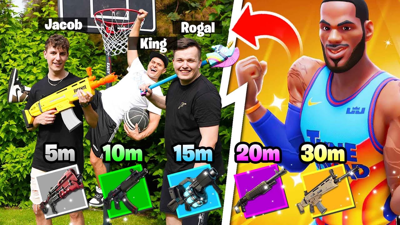 LEBRON James Challenge z EKIPĄ w Fortnite