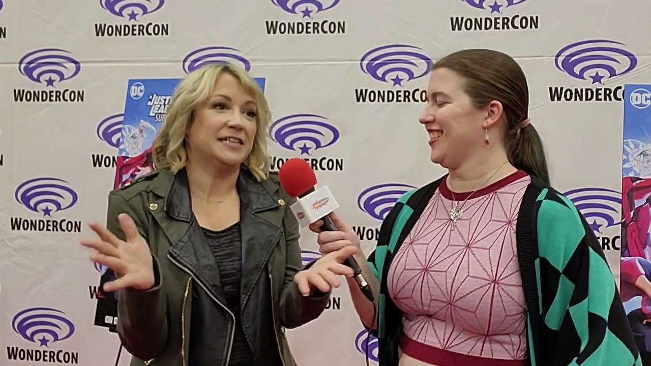 Kara Eberle Interview | Justice League x RWBY Premiere | Wondercon 2023