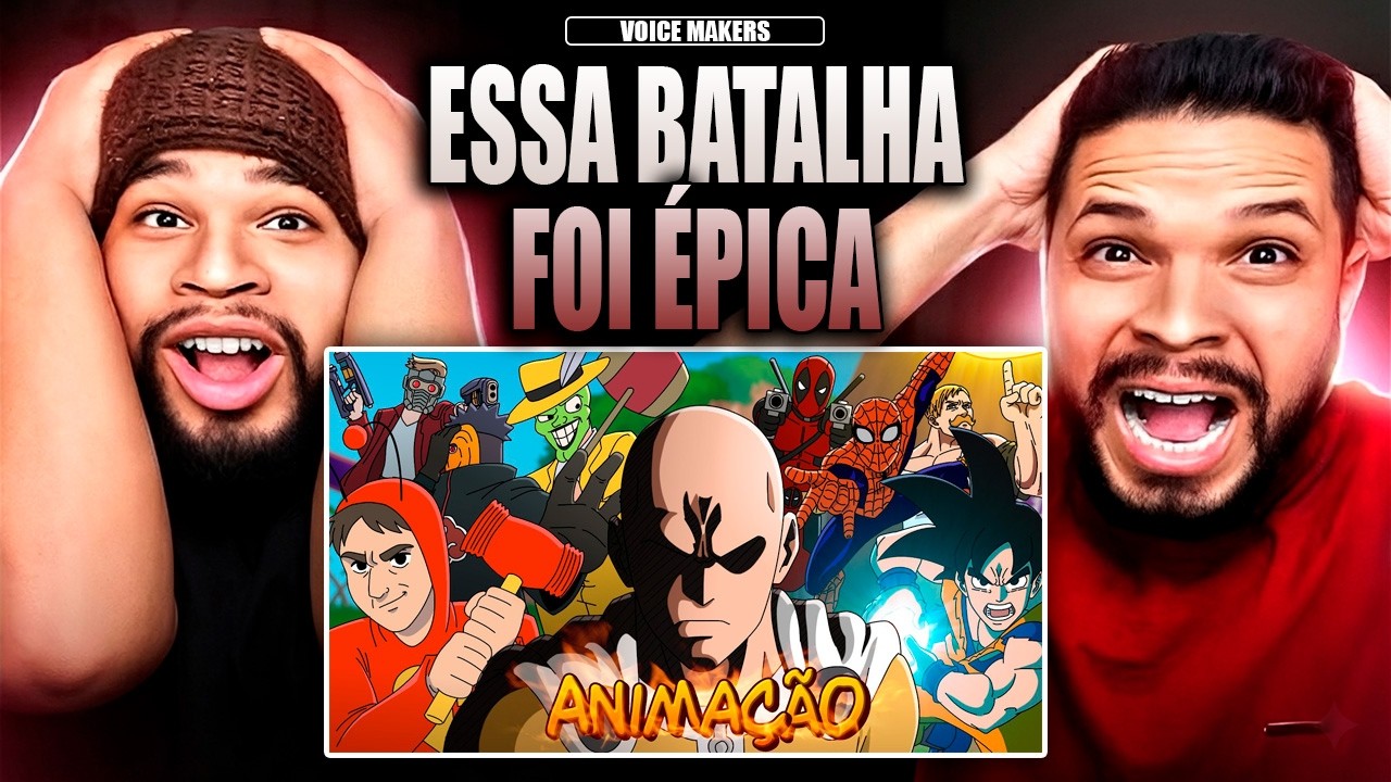 SAITAMA VS TODO MUNDO 4 - A BATALHA FINAL | Voice Makers