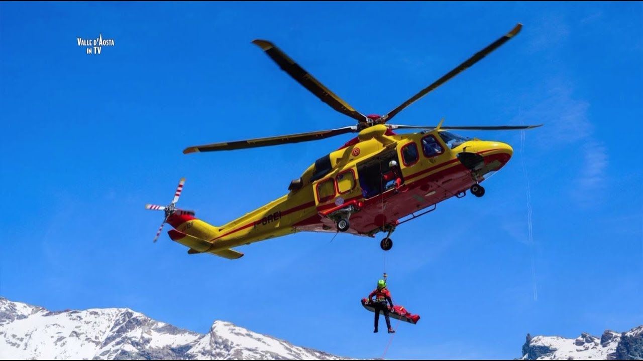 Triangolare di soccorso alpino a Cogne