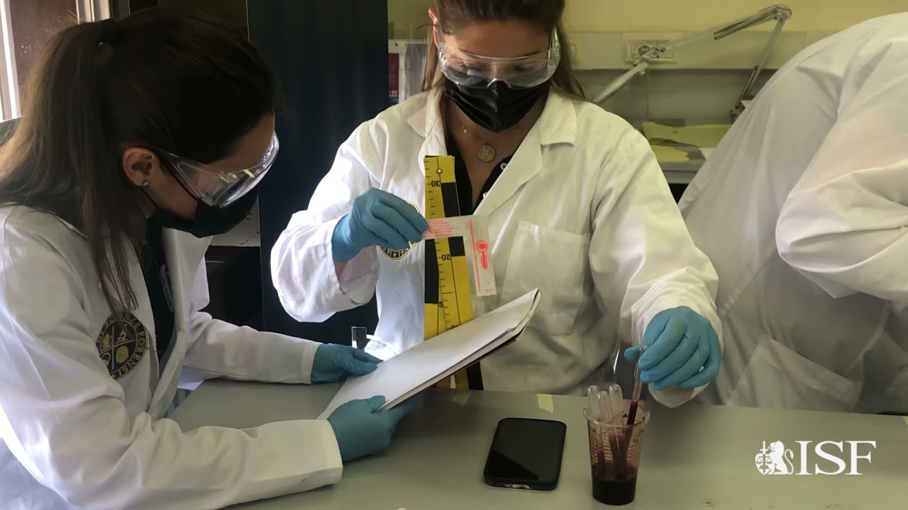 Laboratorio di Analisi tracce ematiche (BPA) e Dattiloscopia forense