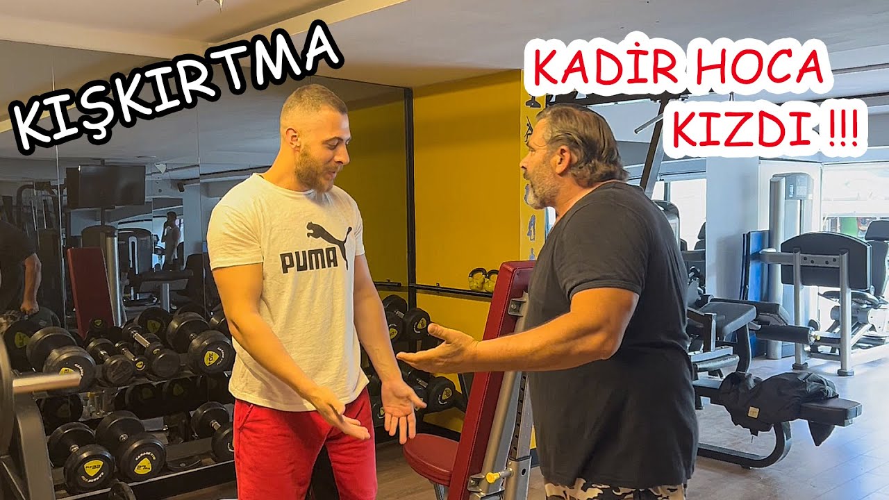 Kadir Hocayı Kışkırtarak Omuz Antrenmanı Yapmak !