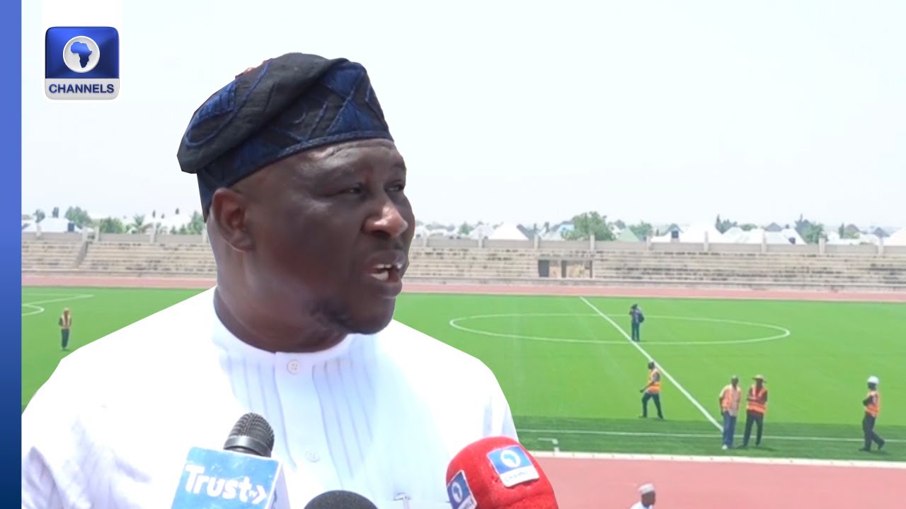Gov Fintiri Inspects Adamawa Stadium Project