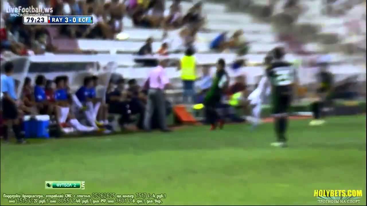 Rayo Vallecano vs Elche - HIGHLIGHT Alvaro Gimenez Injury - August 2013