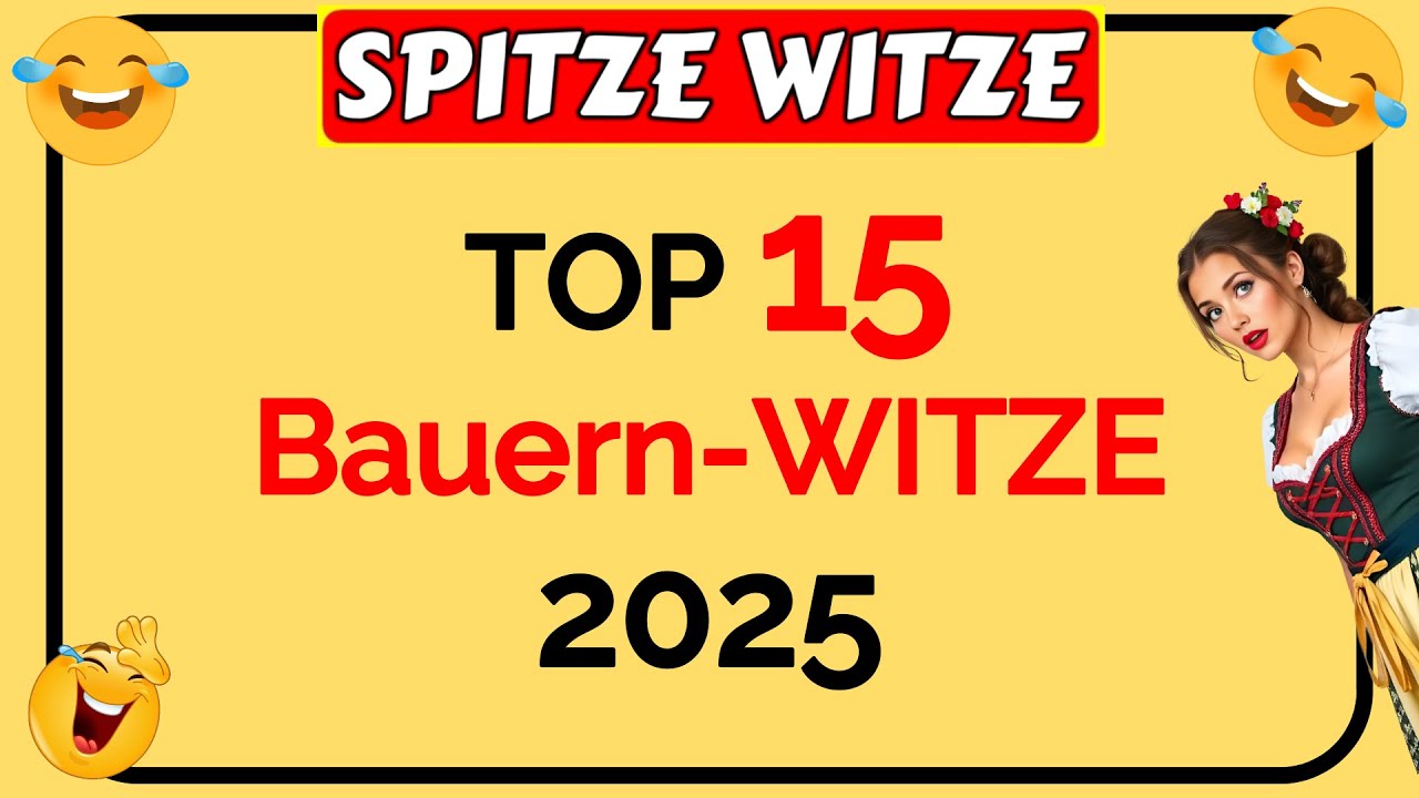 TOP 15 Bauernwitze 2025 - Die besten Lacher des Jahres! 🤣
