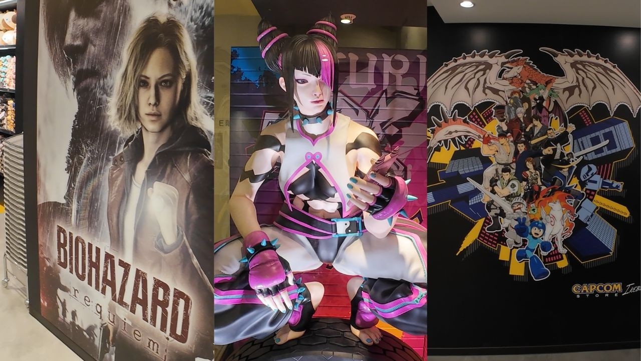 Inside the Capcom Store in Ikebukuro, Tokyo 🇯🇵
