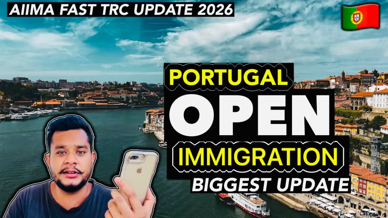🇵🇹 Portugal ReOpen Immigration 2026 | Trc Card Update 2026 | Full Information 2026-27 | Portugal 🇵🇹