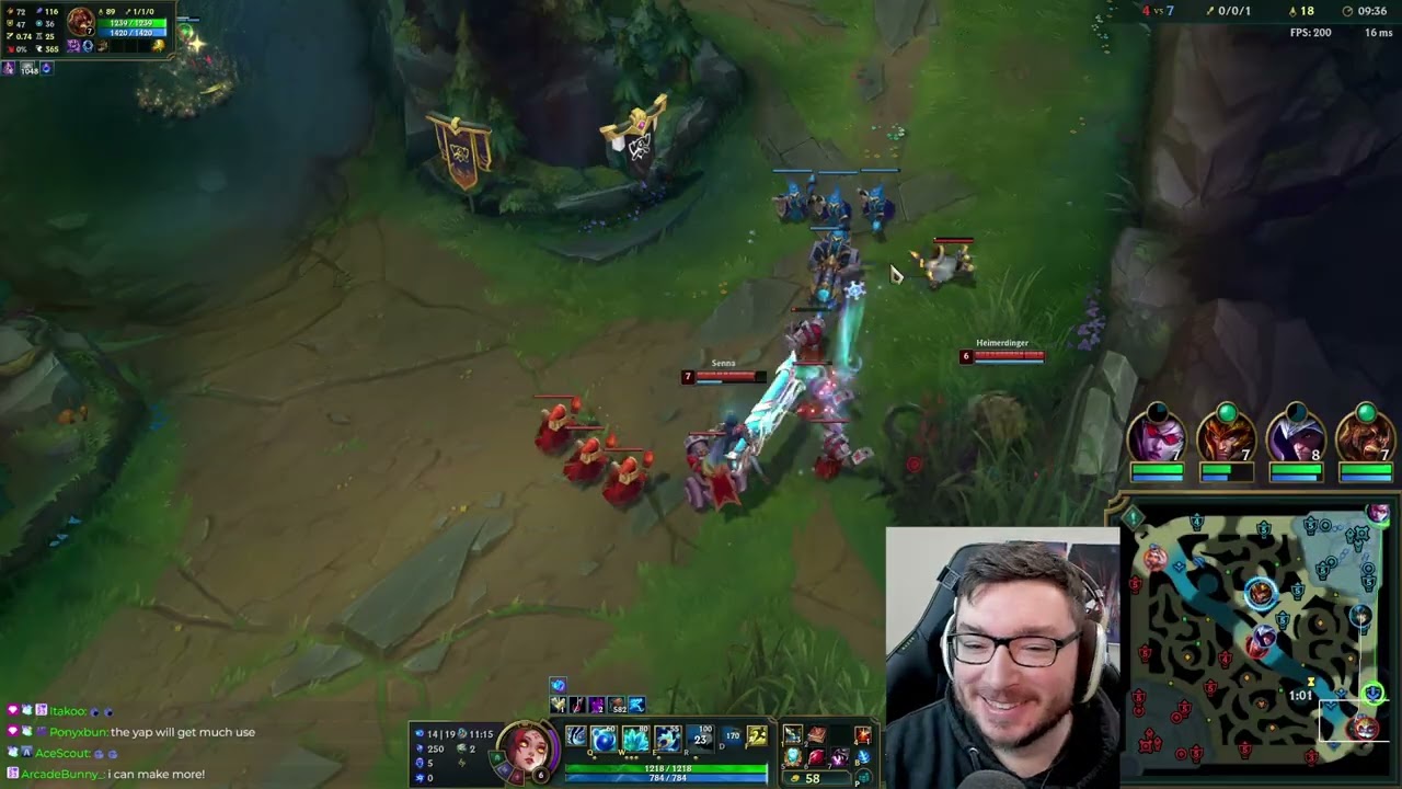 Unusual Master game... Nami v Heimer Support