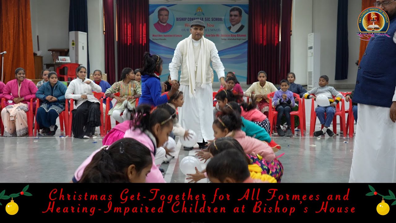 Christmas Get-Together for All Formees and Hearing-Impaired Children at Bishop’s House