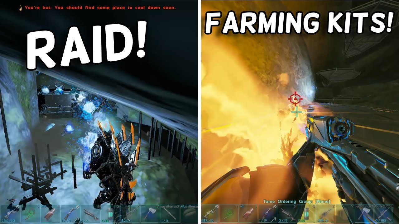 Raiding On Extinction & Making Plays On Valguero! ARK Small Tribes