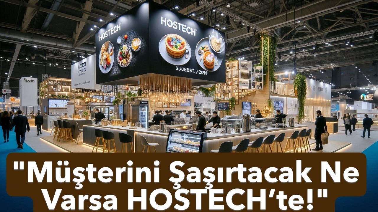 HOSTECH by TUSİD İSTANBUL, Otel, Restoran, Kafe, Pastane Ekipmanları ve Teknolojileri Fuarı