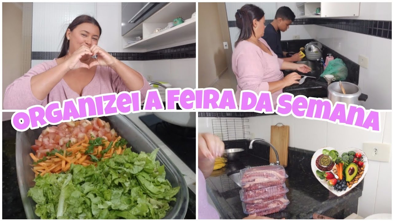 Como Organizo a Feira da Semana: Higienização Legumes e verduras /Karina Dias