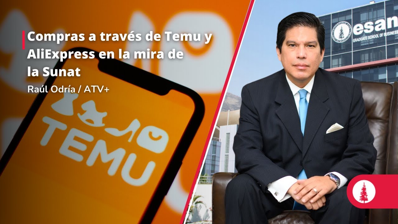 Compras a través de Temu y Aliexpress en la mira de la Sunat