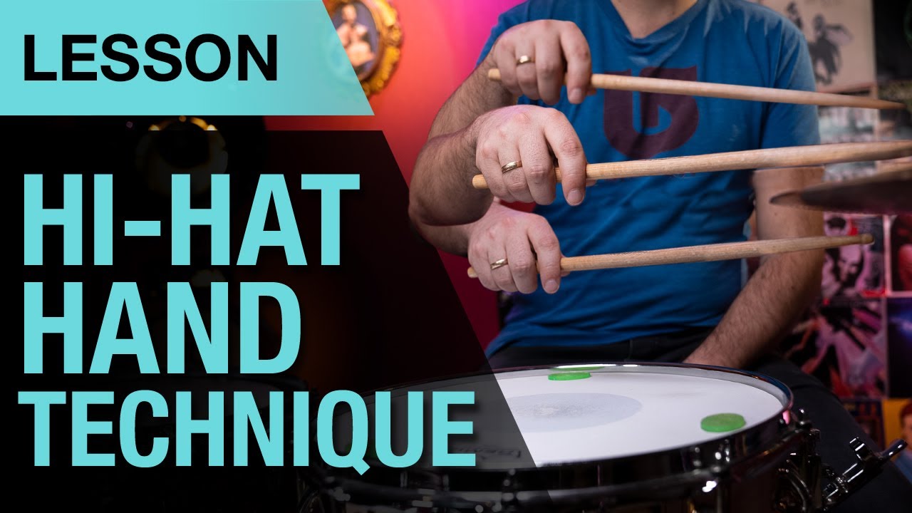 How to play hi-hat faster | Hand Technique | Drum Lesson | Thomann