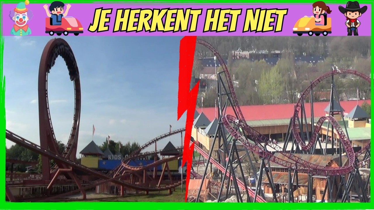 Wat Staat Er Nu op de Plek van Verdwenen Slagharen-Attracties? Je Herkent Het Niet Meer