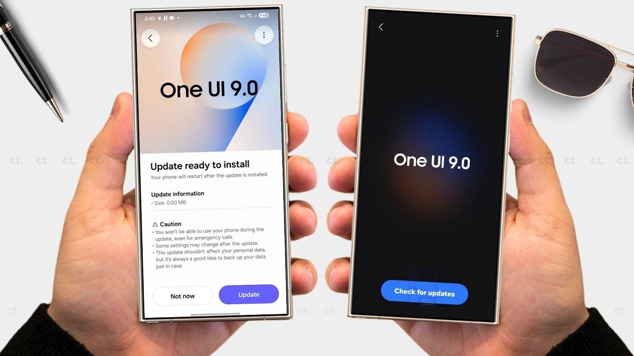 Официальное тестирование Samsung One UI 9.0 &mdash; особенности и изменения!!!