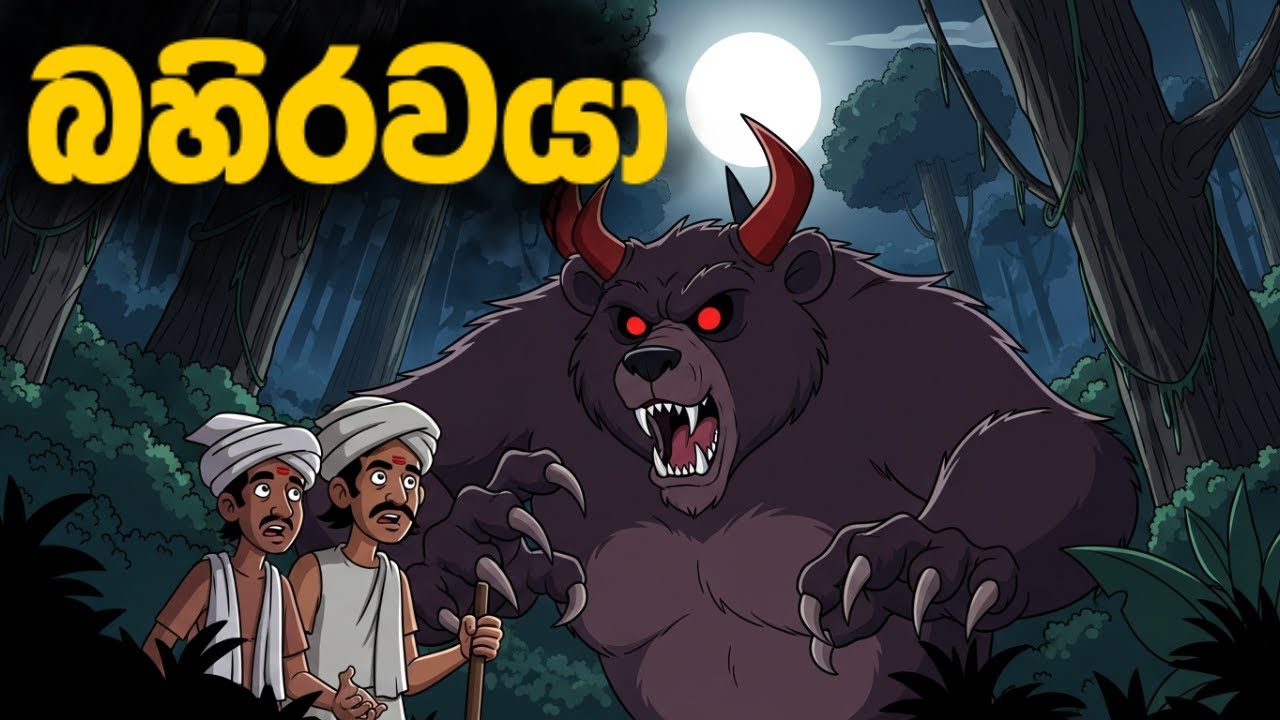 බහිරවයා|bahirawaya |sinhala cartoon|සිංහල ළමා කතන්දර
