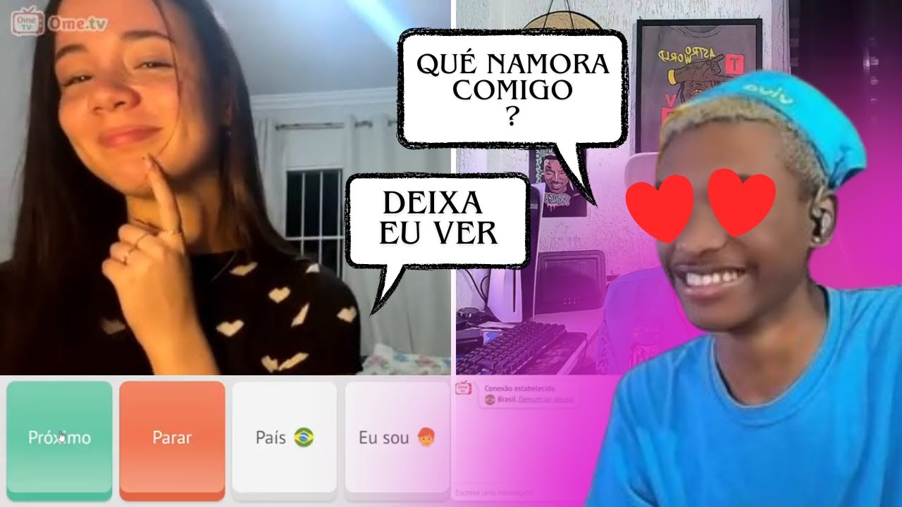 EU PEDI ELA EM NAMORO NO OMETV