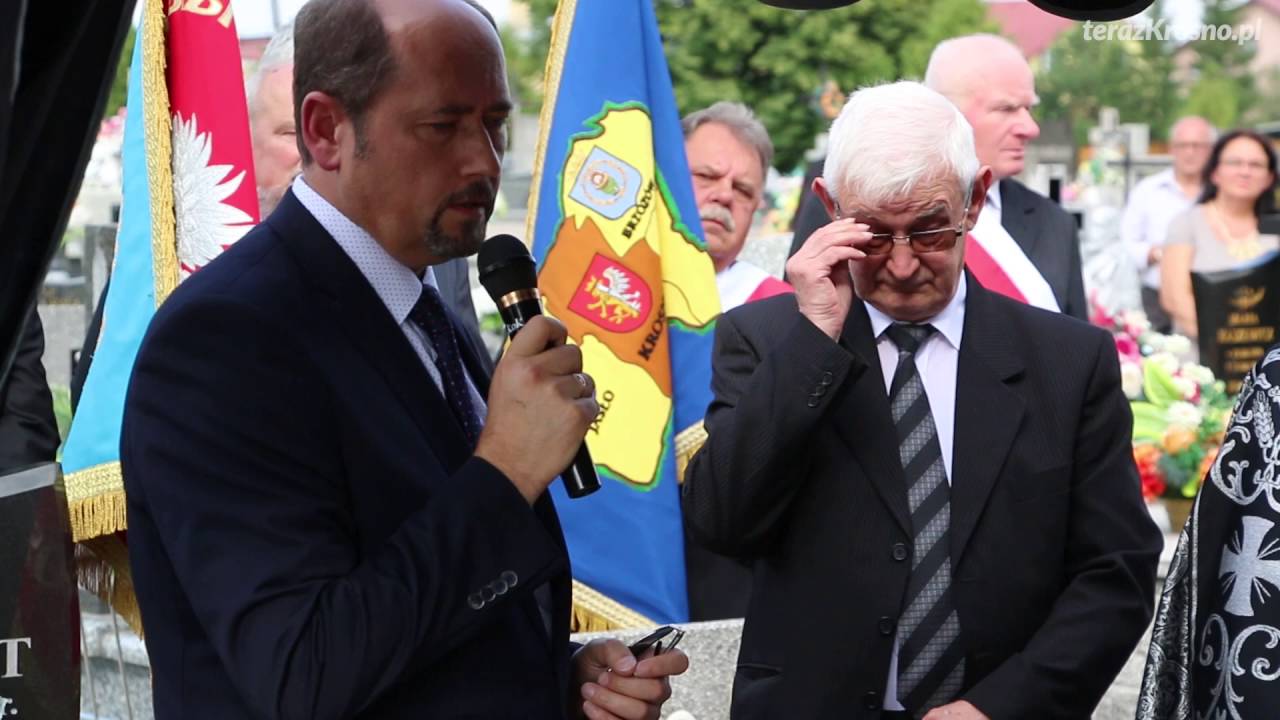 Mieczysław Golba - przem&oacute;wienie na pogrzebie Jana Ciupki (23.07.2016)