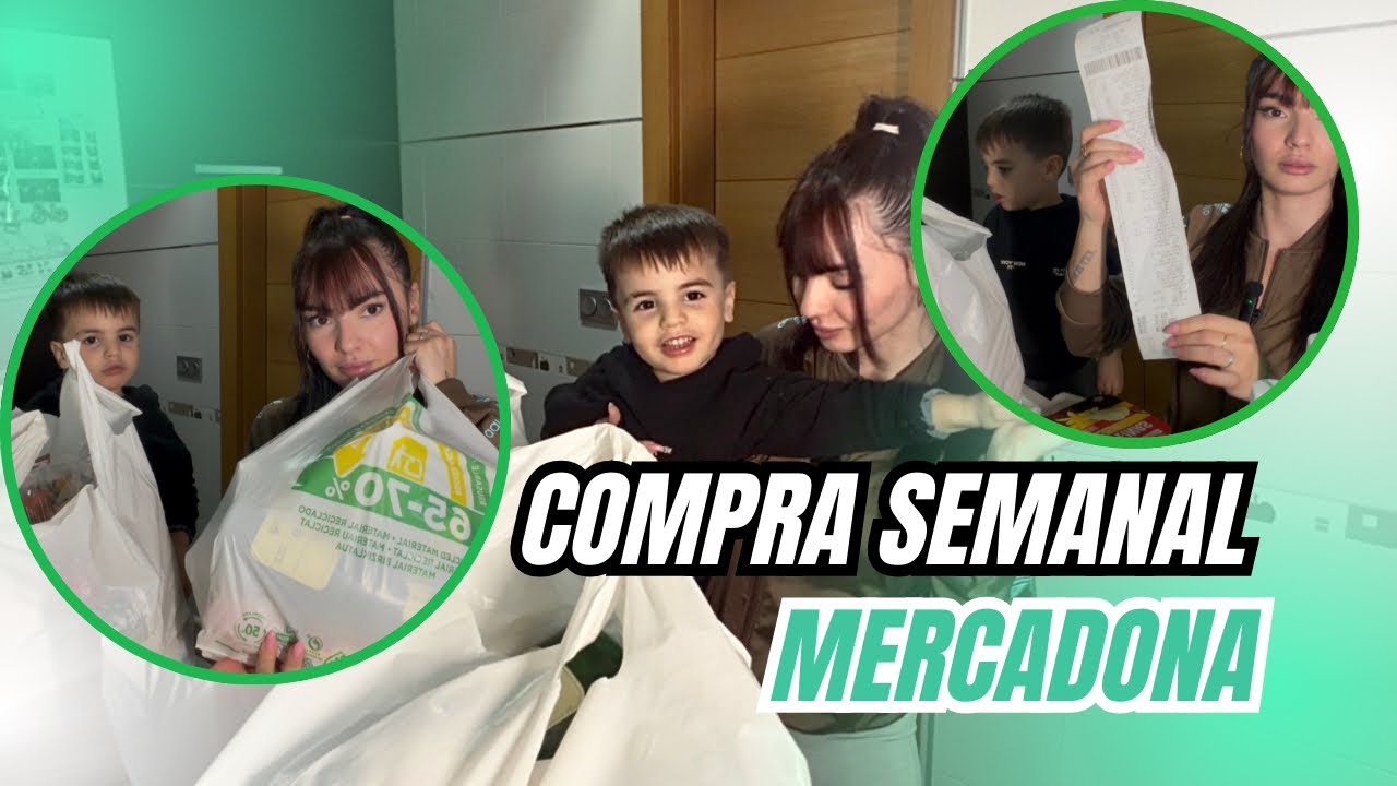 🛍️ Mi COMPRA SEMANAL en MERCADONA | Qué compro, precios y trucos para ahorrar