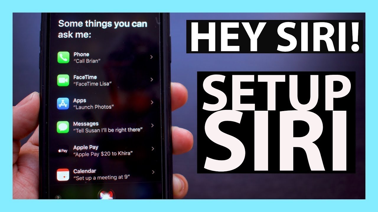Learn To Setup Siri | Apple's Intelligent Personal Assistant