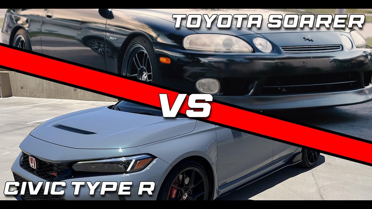 Toyota Soarer vs Civic Type R FL5