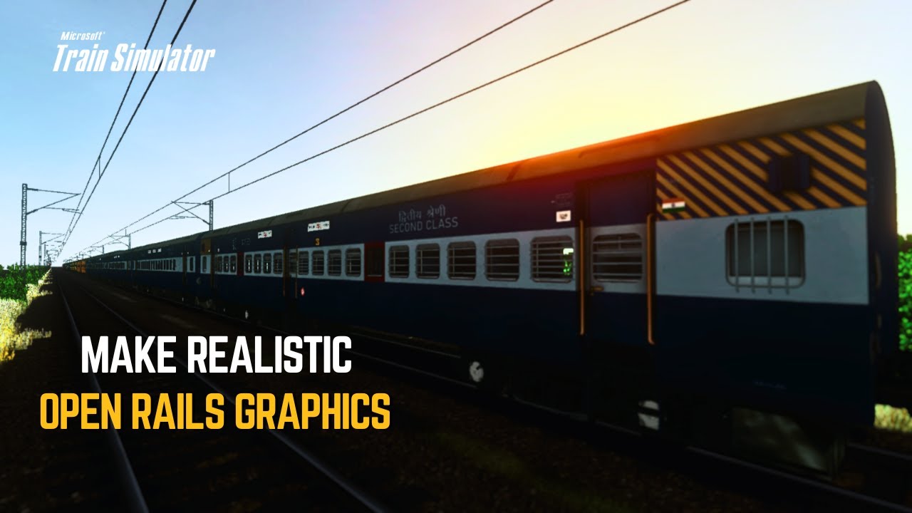 HOW TO GET REALISTIC GRAPHICS IN OPEN RAILS- INSTALLING RESHADE AND SKYDOME| NIGHT RESHADE OR