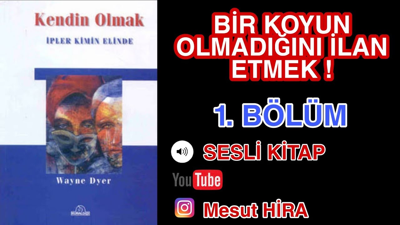 Kendin Olmak : 1 # ( sesli kitap )