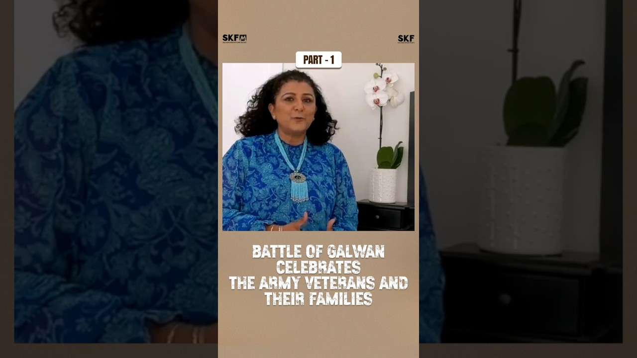 Battle of Galwan salutes the Indian Army & their families 🇮🇳 | Mrs. Ganiv Chadha Part 1