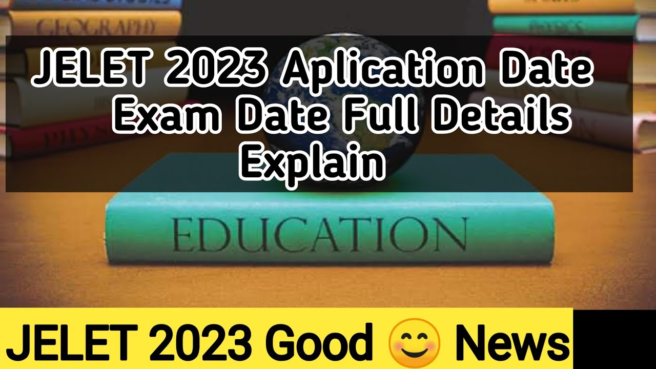 JELET 2023 Application Date Exam date published Check #jelet2023 #technicalshiuli #btech #jelet2023