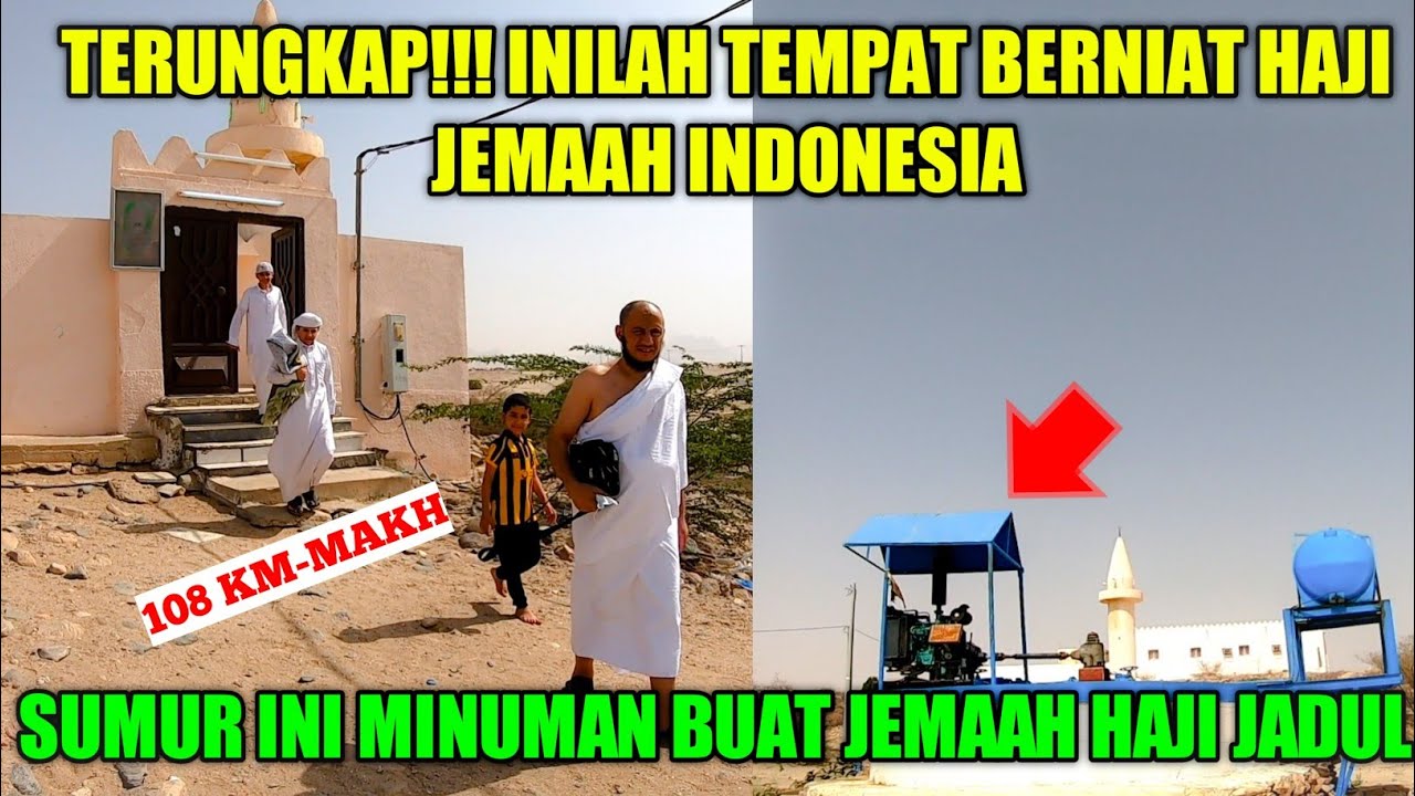 MENGINJAKKAN KAKI DI YALAMLAM INILAH TEMPAT NIAT HAJI JEMAAH INDONESIA