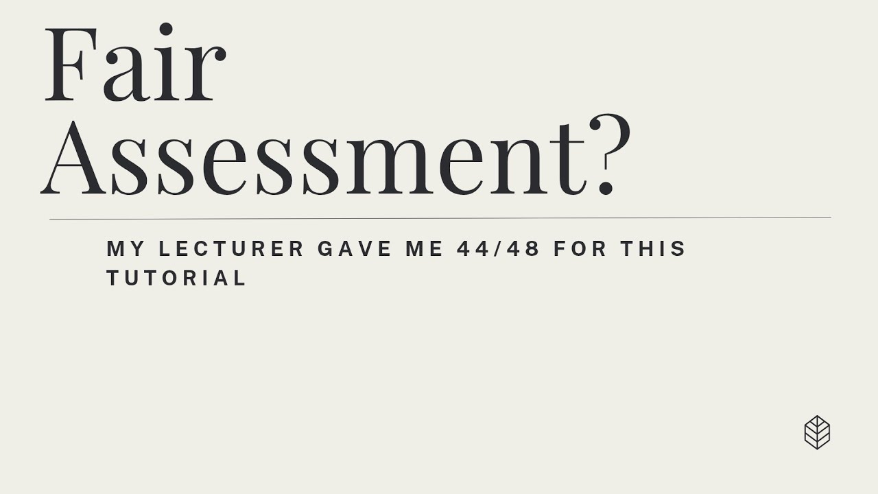 My lecturer gave me 44/48. How will you have rate me?