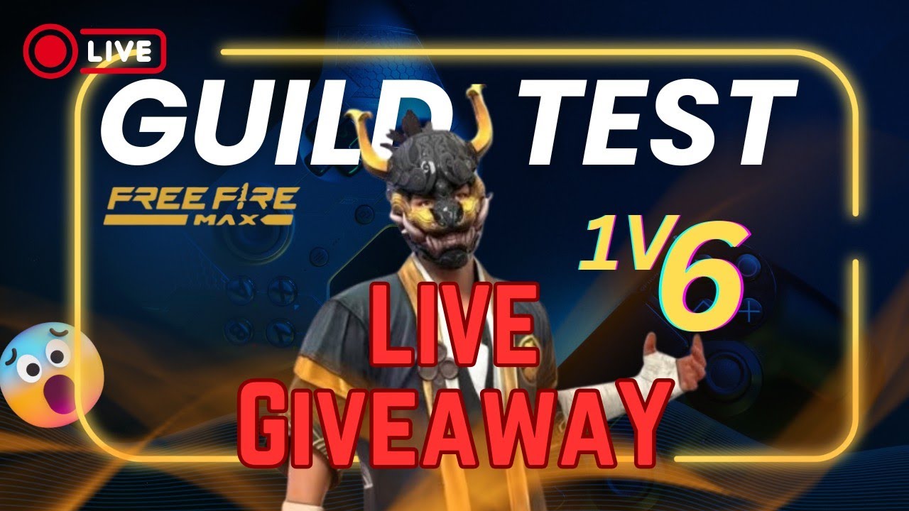 FREE FIRE LIVE GIVEAWAY 🤑 redeem code giveaway guild test #freefiremax #freefireindia #freefirelive