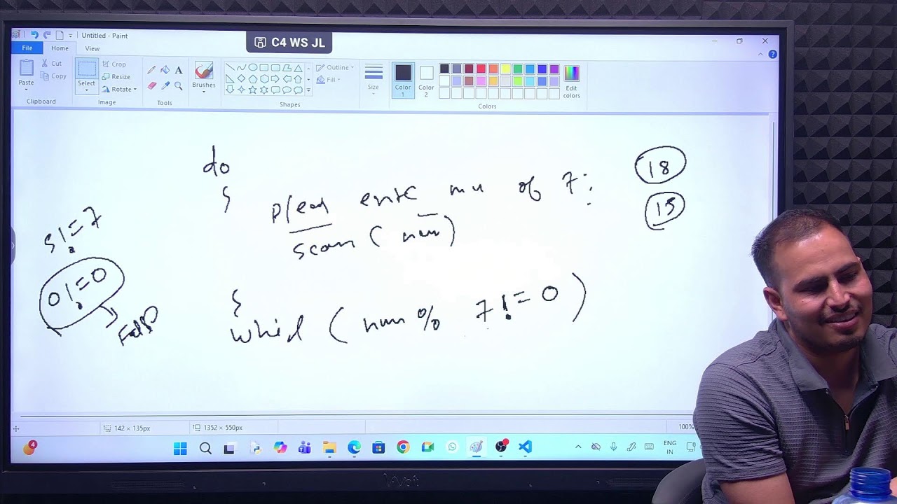 C live class  ( Do while  loop)
