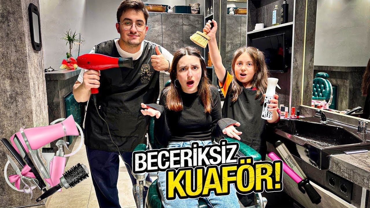 EYVAH‼️BECERİKSİZ KUAFÖRDE BİR GÜNDE NELER YAŞADIM‼️HİRANUR AİLESİ ZEYNEP 