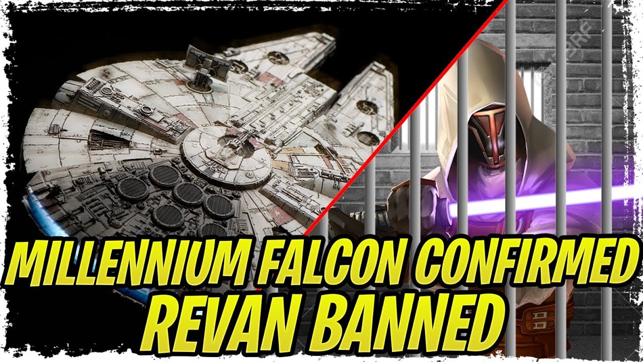 Road Ahead Inbound, Millennium Falcon Confirmed, Jedi Revan Banned from Star Wars: Galaxy of Heroes