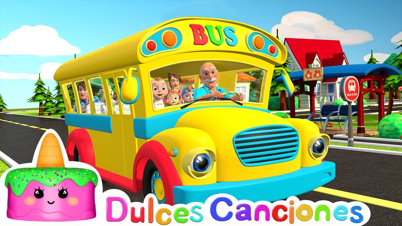 Las ruedas del autobús | Canciones Infantiles