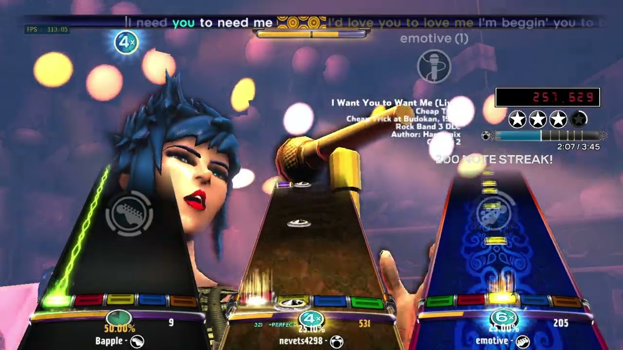 I Want You To Want Me (1979) by Cheap Trick - Pro Drum FC 100% Rock Band 3 Deluxe RPCS3