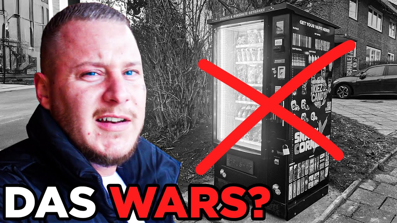 AUTOMAT MUSS WEG!?/ Streit mit Stadt/Nur Stress im Snackautomaten Business/ Schlange VLOG VOL.4