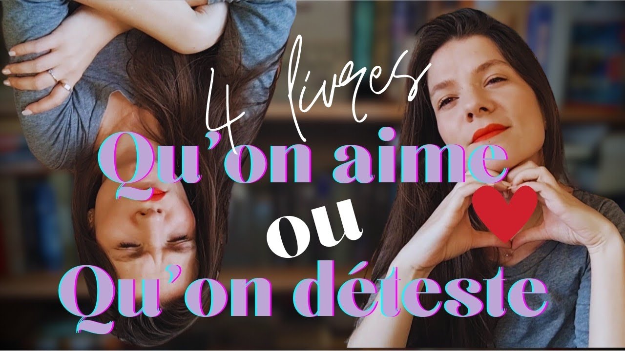 4 livres que Booktube ADORE ou DÉTESTE 📚